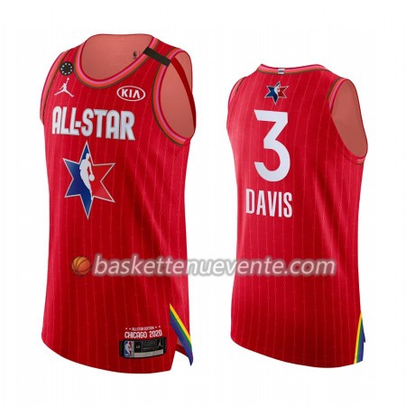 Maillot Basket Los Angeles Lakers Anthony Davis 3 2020 All-Star Jordan Brand Kobe Forever Rouge Swingman - Homme